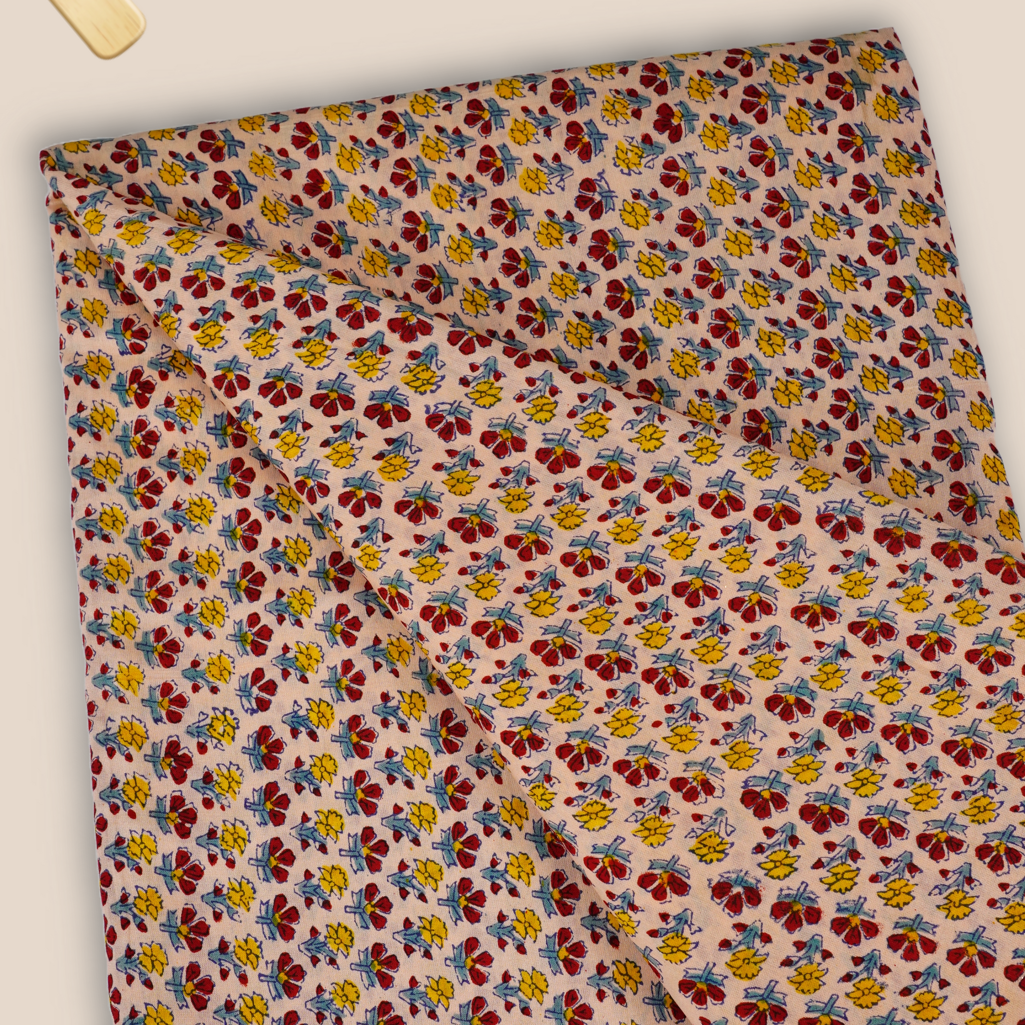 Pure Chanderi Rapid Printed Fabric