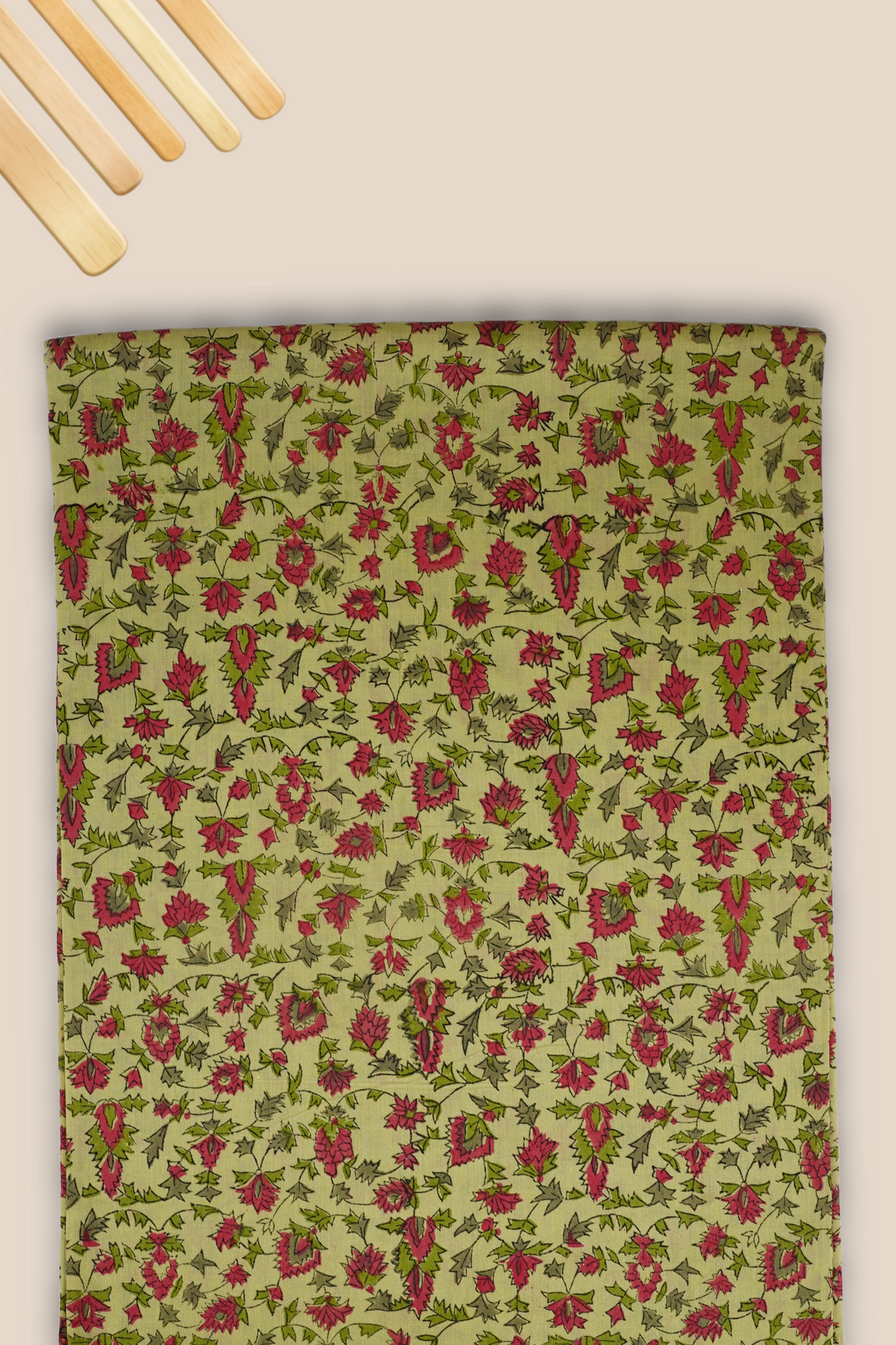 Pure Chanderi Rapid Printed Fabric
