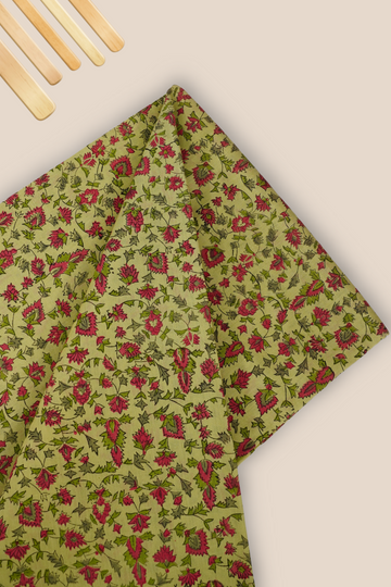 Pure Chanderi Rapid Printed Fabric