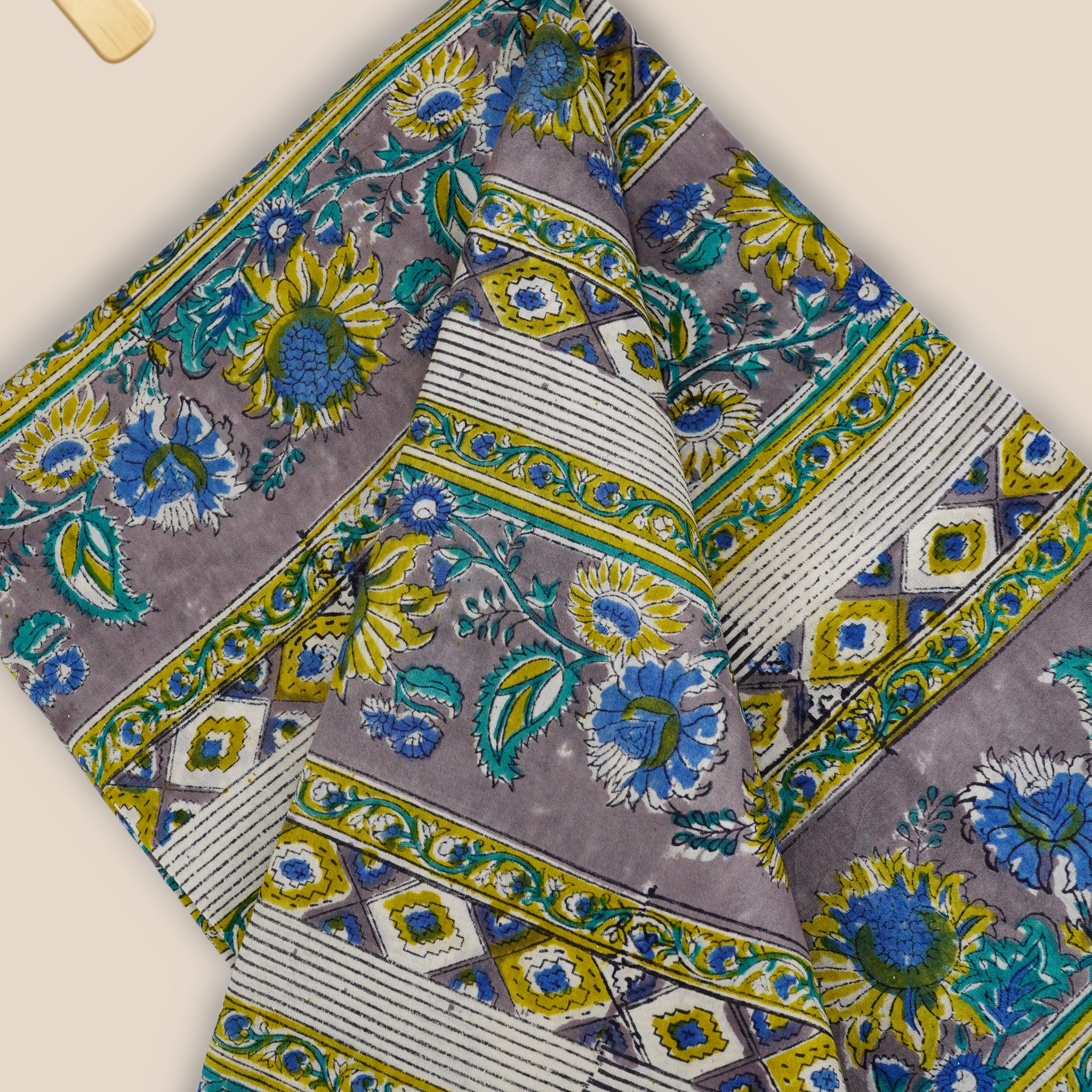 Pure Chanderi Rapid Printed Fabric
