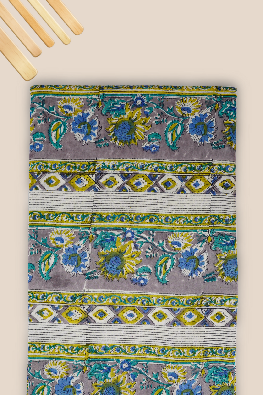 Pure Chanderi Rapid Printed Fabric
