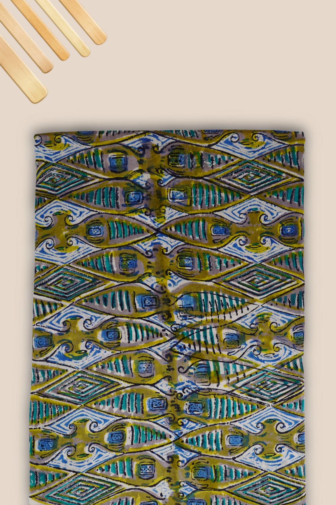 Pure Chanderi Rapid Printed Fabric