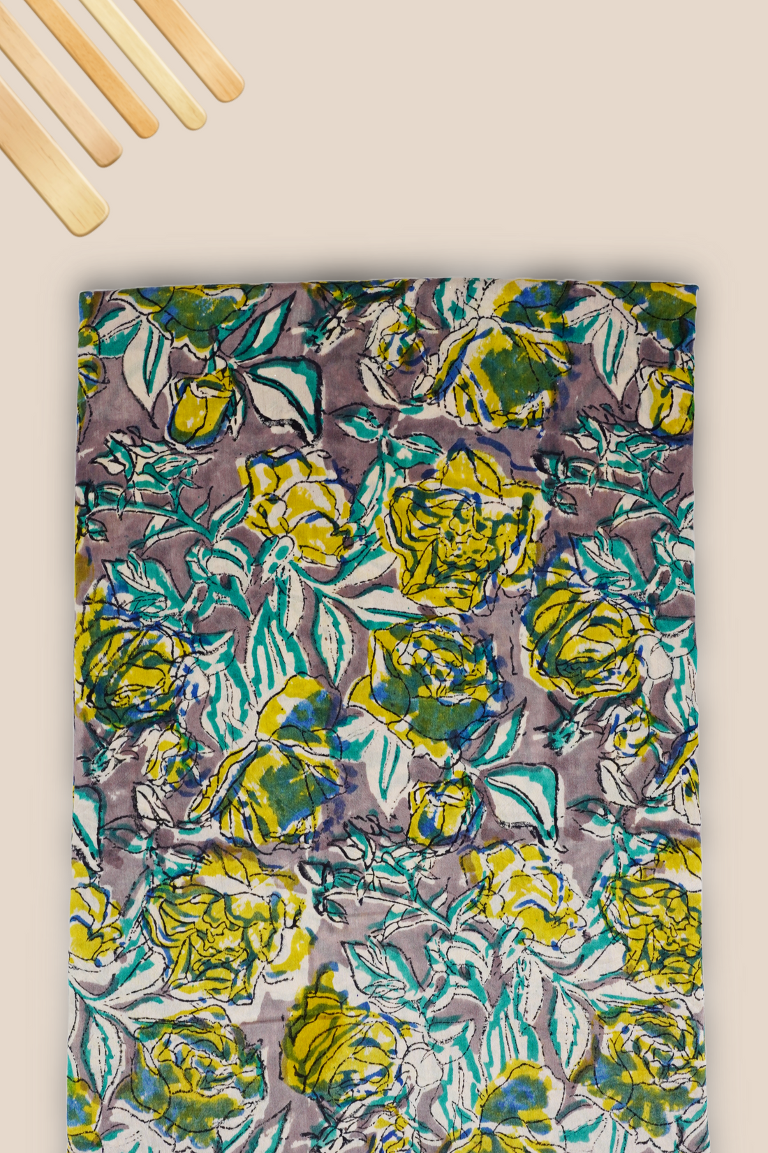 Pure Chanderi Rapid Printed Fabric