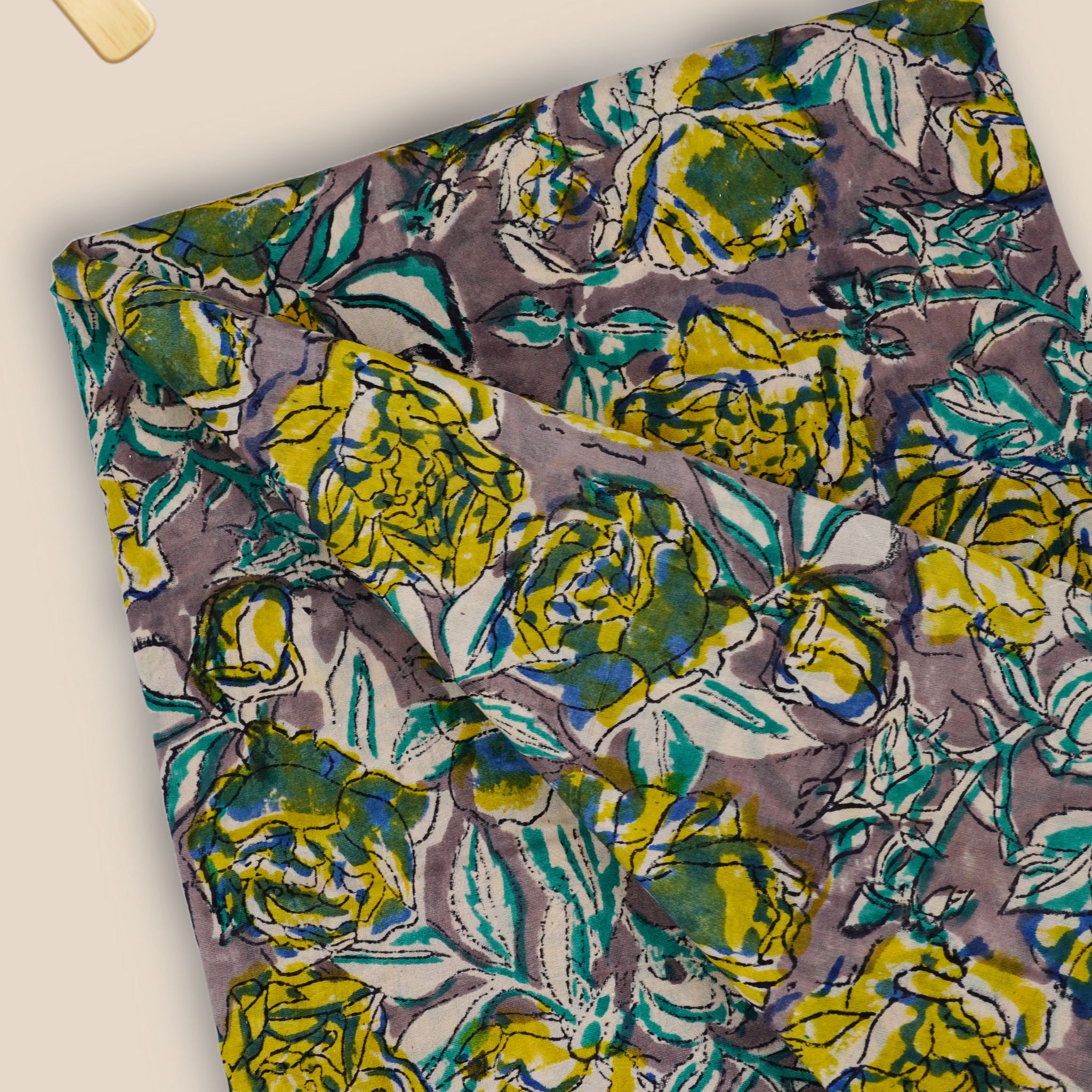 Pure Chanderi Rapid Printed Fabric