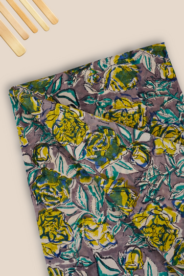 Pure Chanderi Rapid Printed Fabric