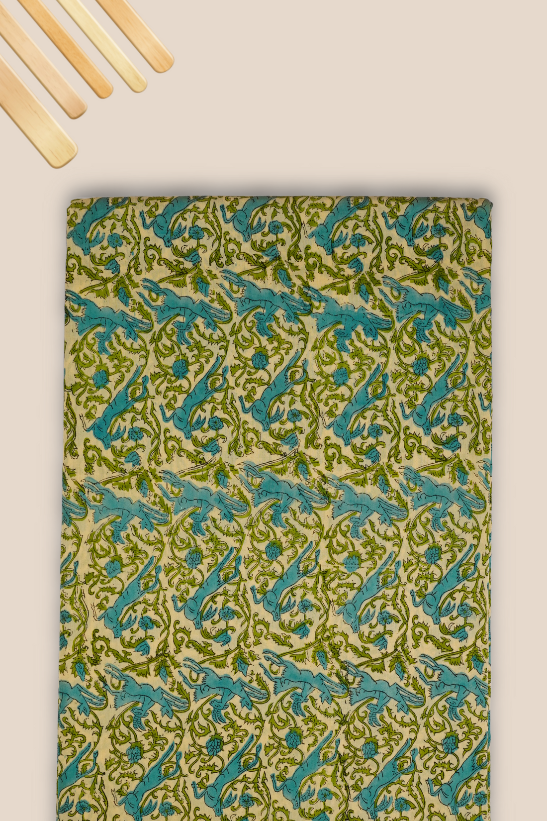 Pure Chanderi Rapid Printed Fabric