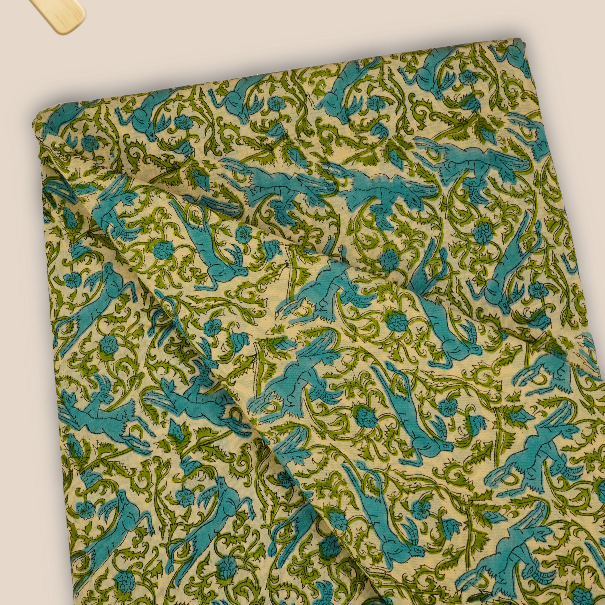 Pure Chanderi Rapid Printed Fabric