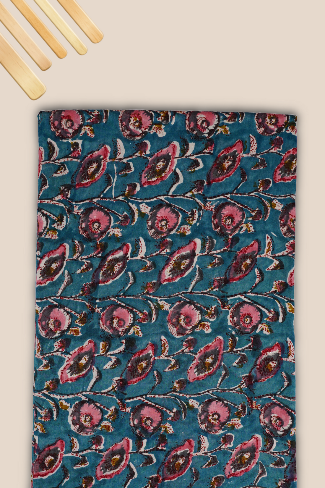 Pure Chanderi Rapid Printed Fabric