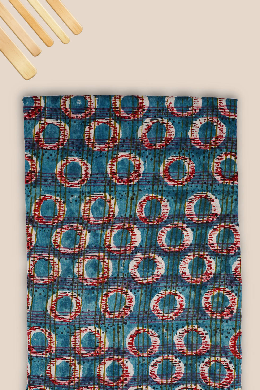 Pure Chanderi Rapid Printed Fabric