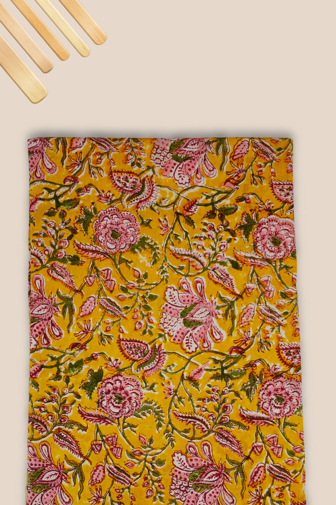 Pure Chanderi Rapid Printed Fabric