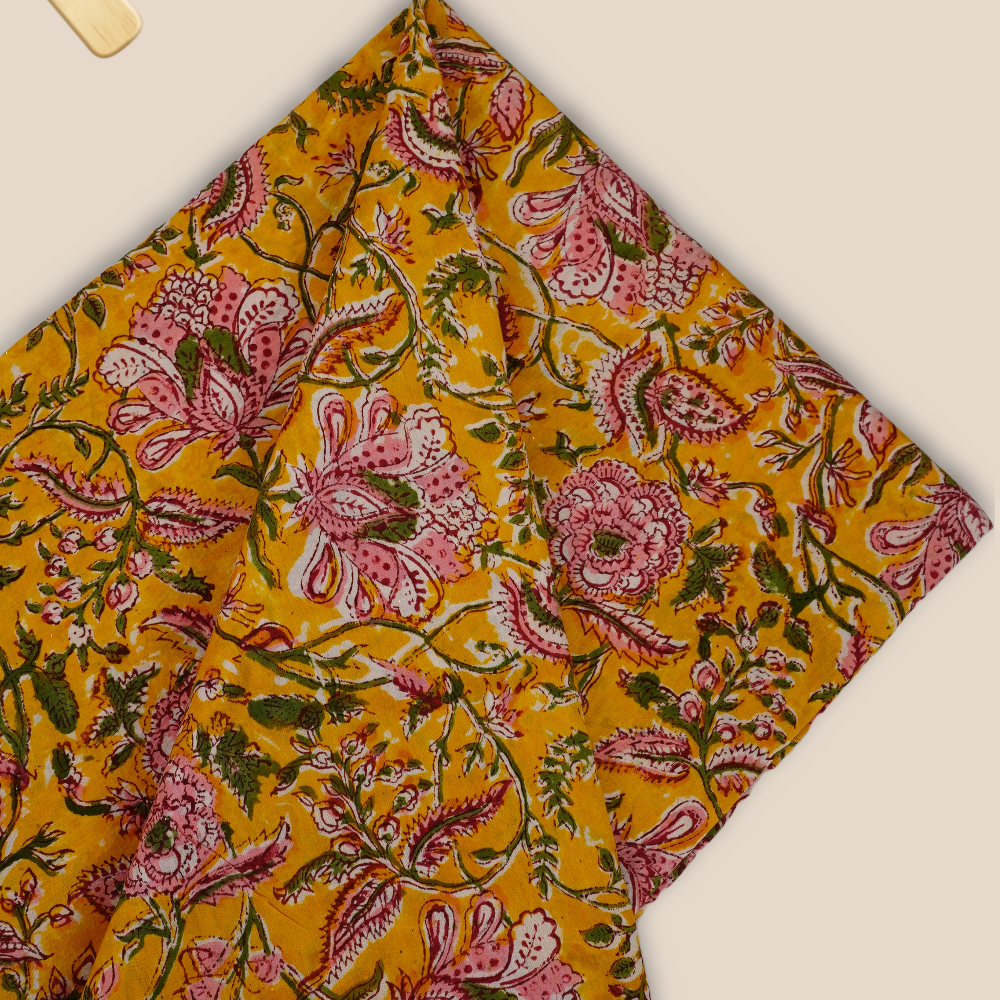 Pure Chanderi Rapid Printed Fabric