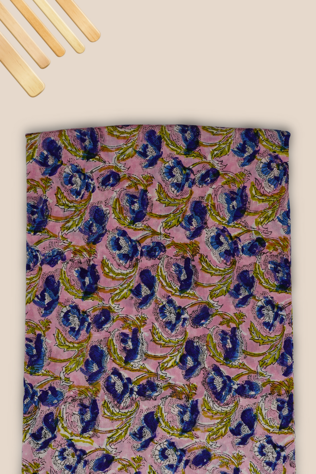 Pure Chanderi Rapid Printed Fabric