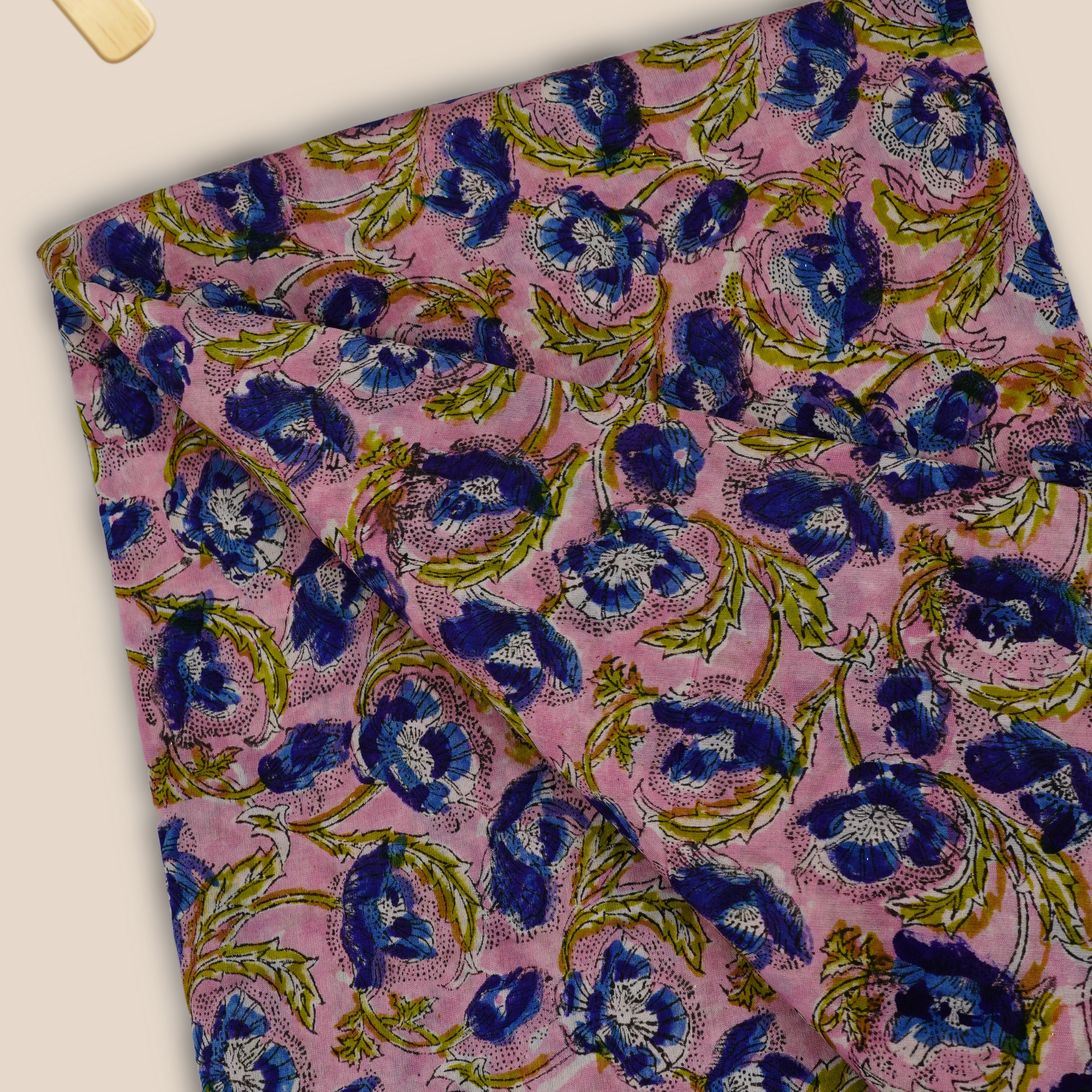 Pure Chanderi Rapid Printed Fabric