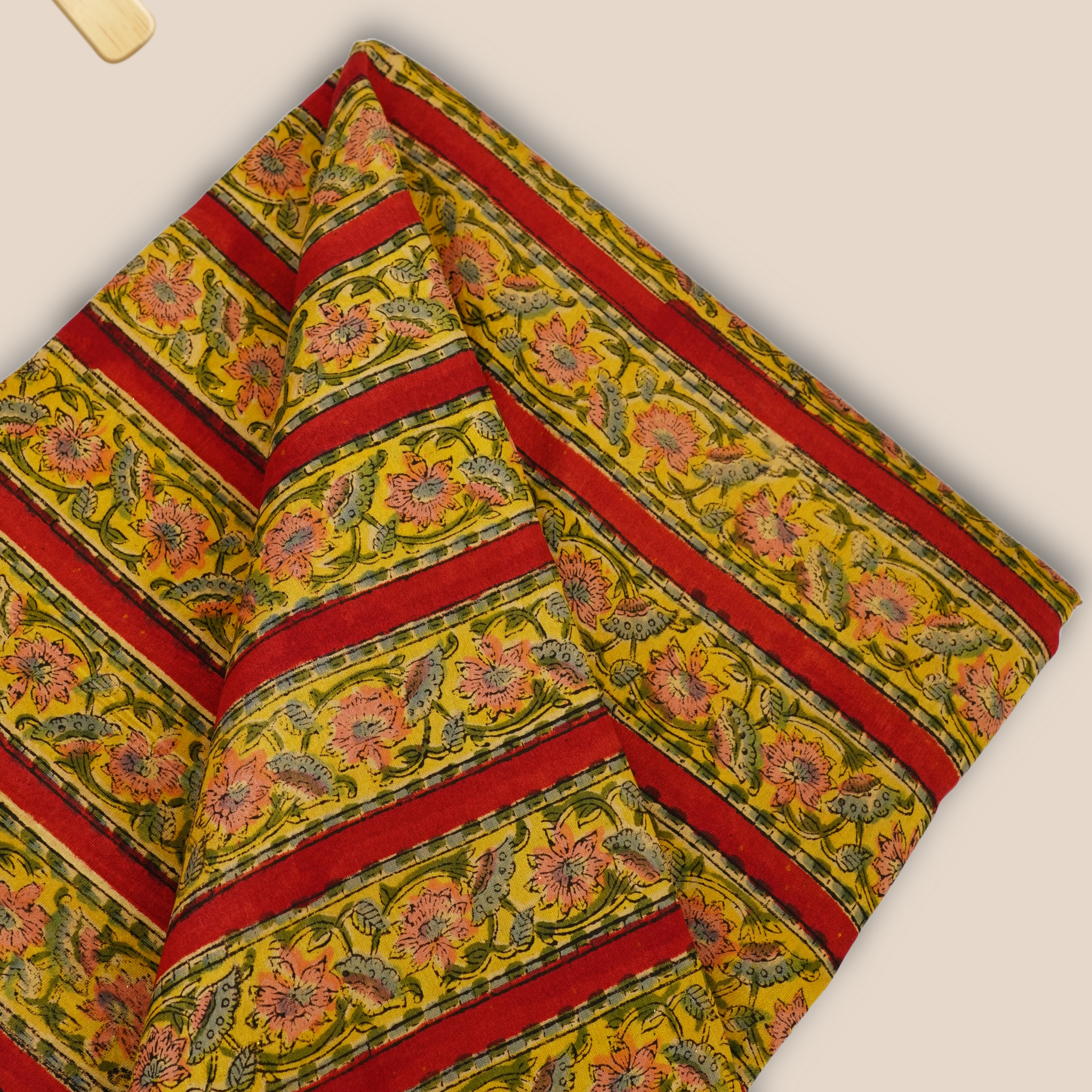 Pure Chanderi Rapid Printed Fabric