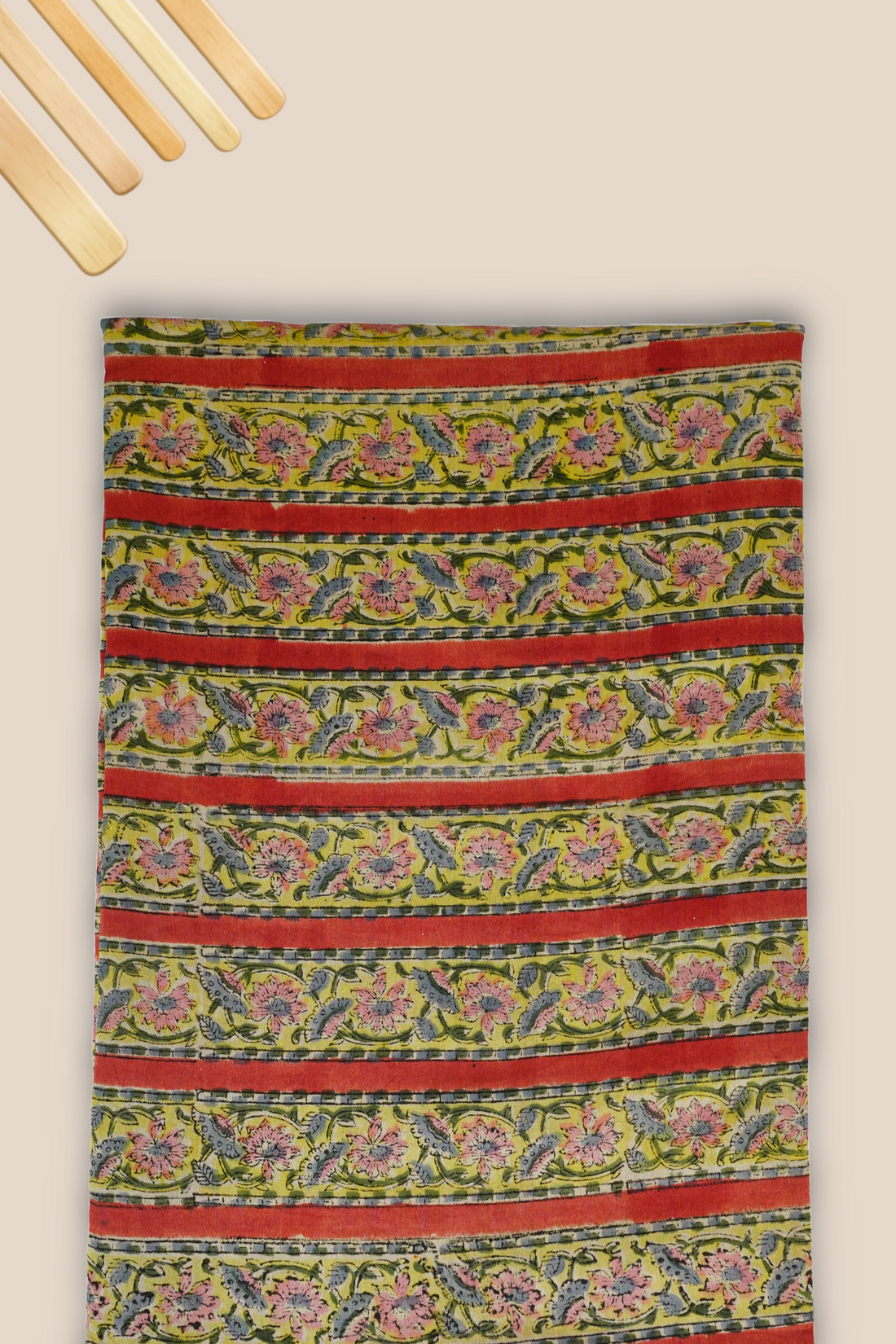 Pure Chanderi Rapid Printed Fabric