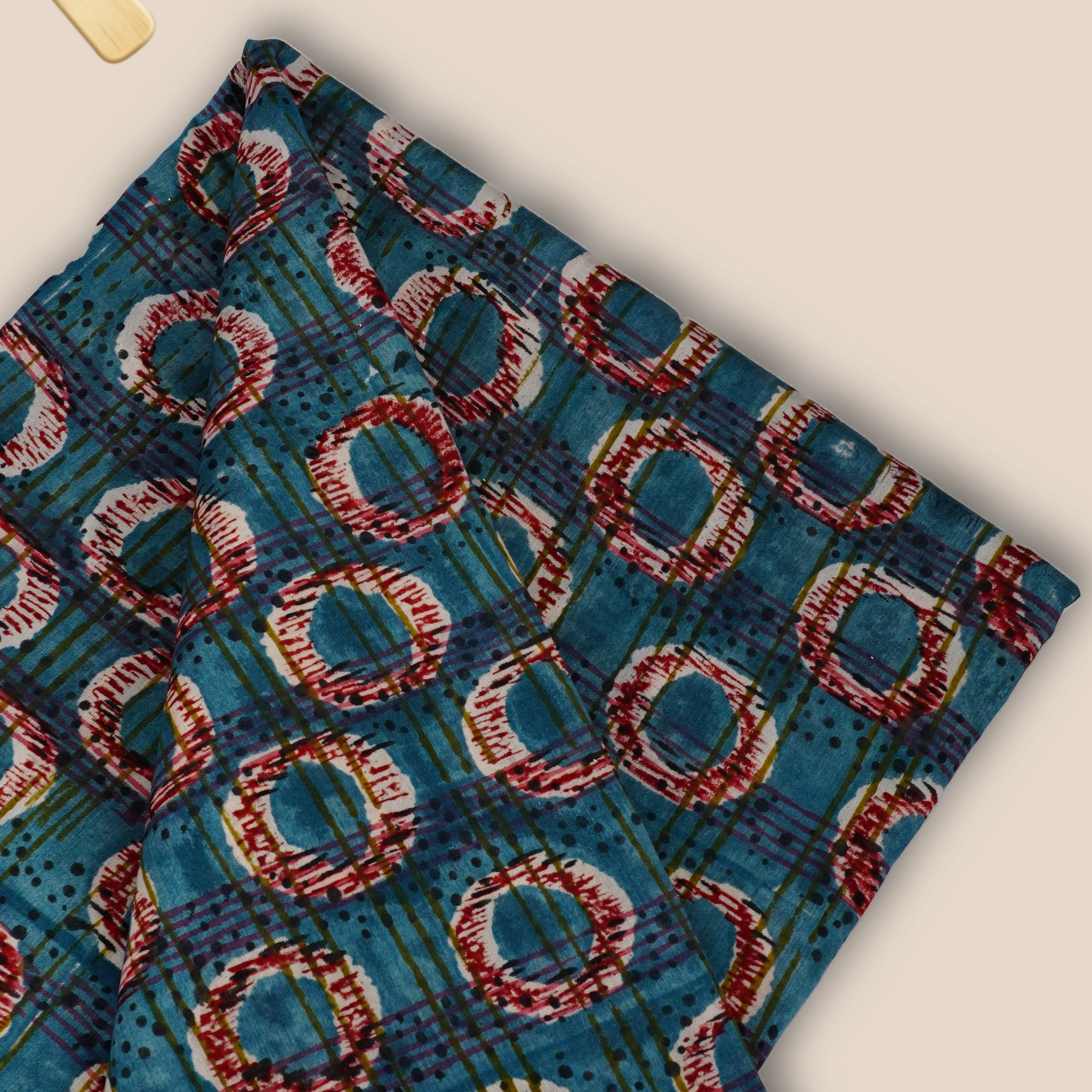 Pure Chanderi Rapid Printed Fabric