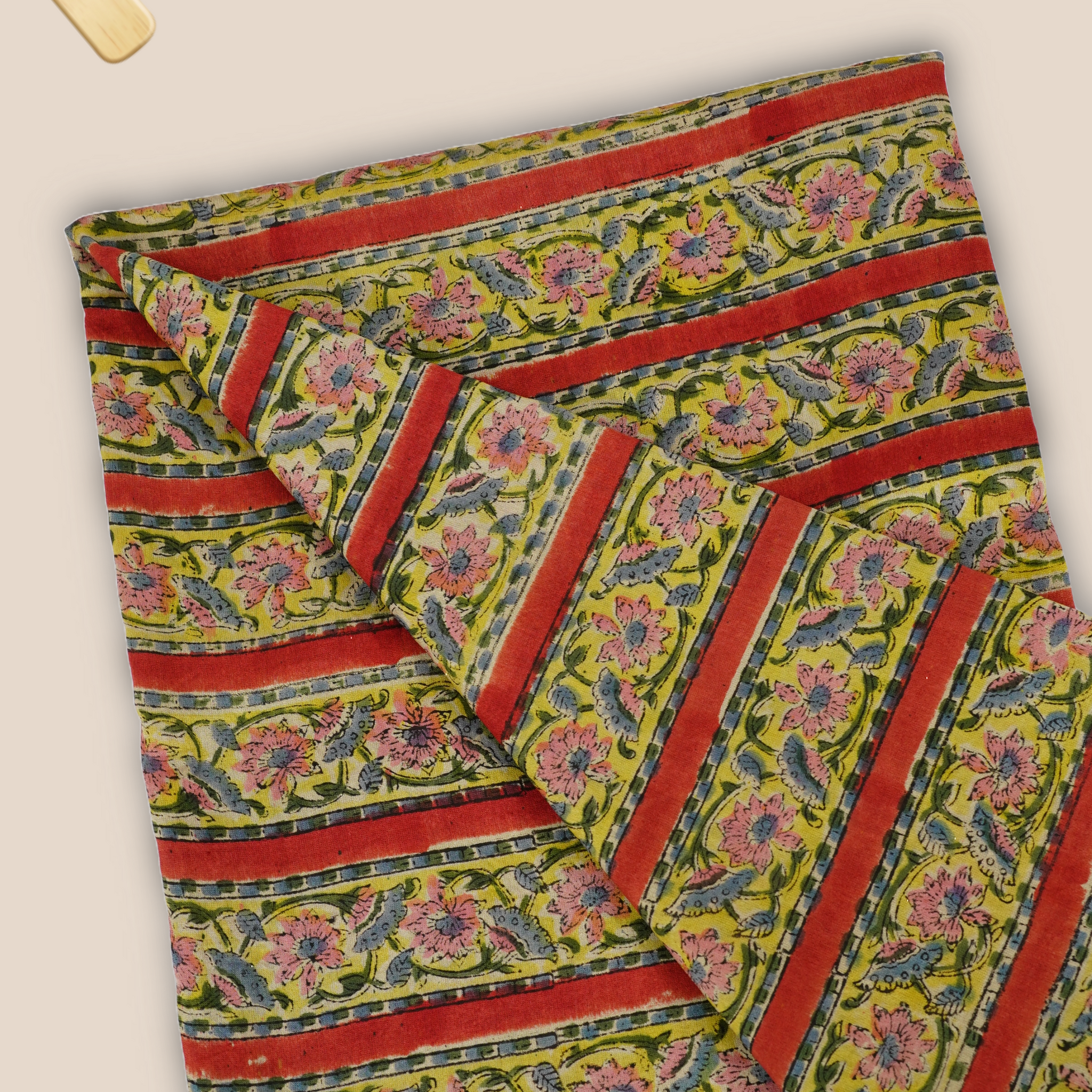Pure Chanderi Rapid Printed Fabric