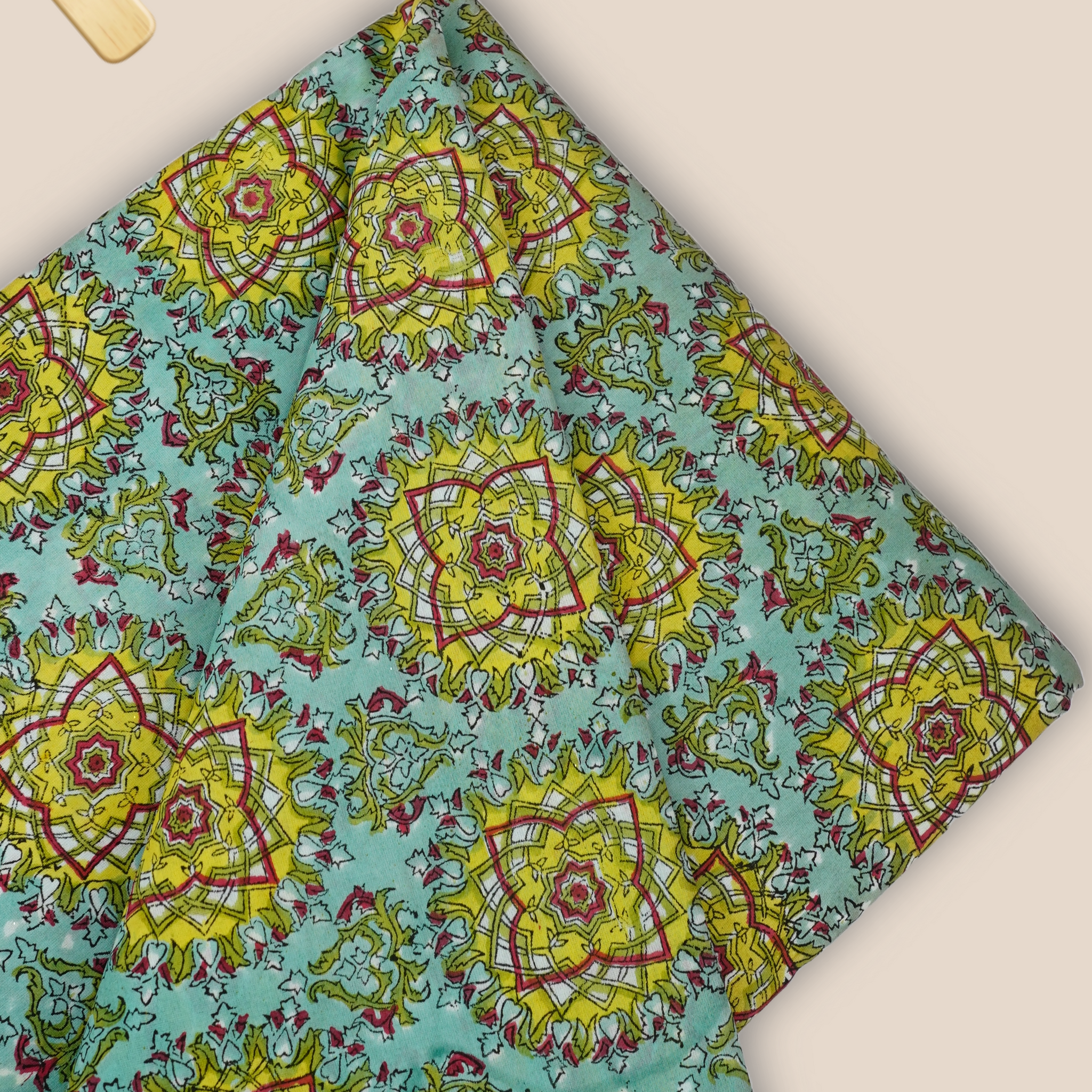 Pure Chanderi Rapid Printed Fabric
