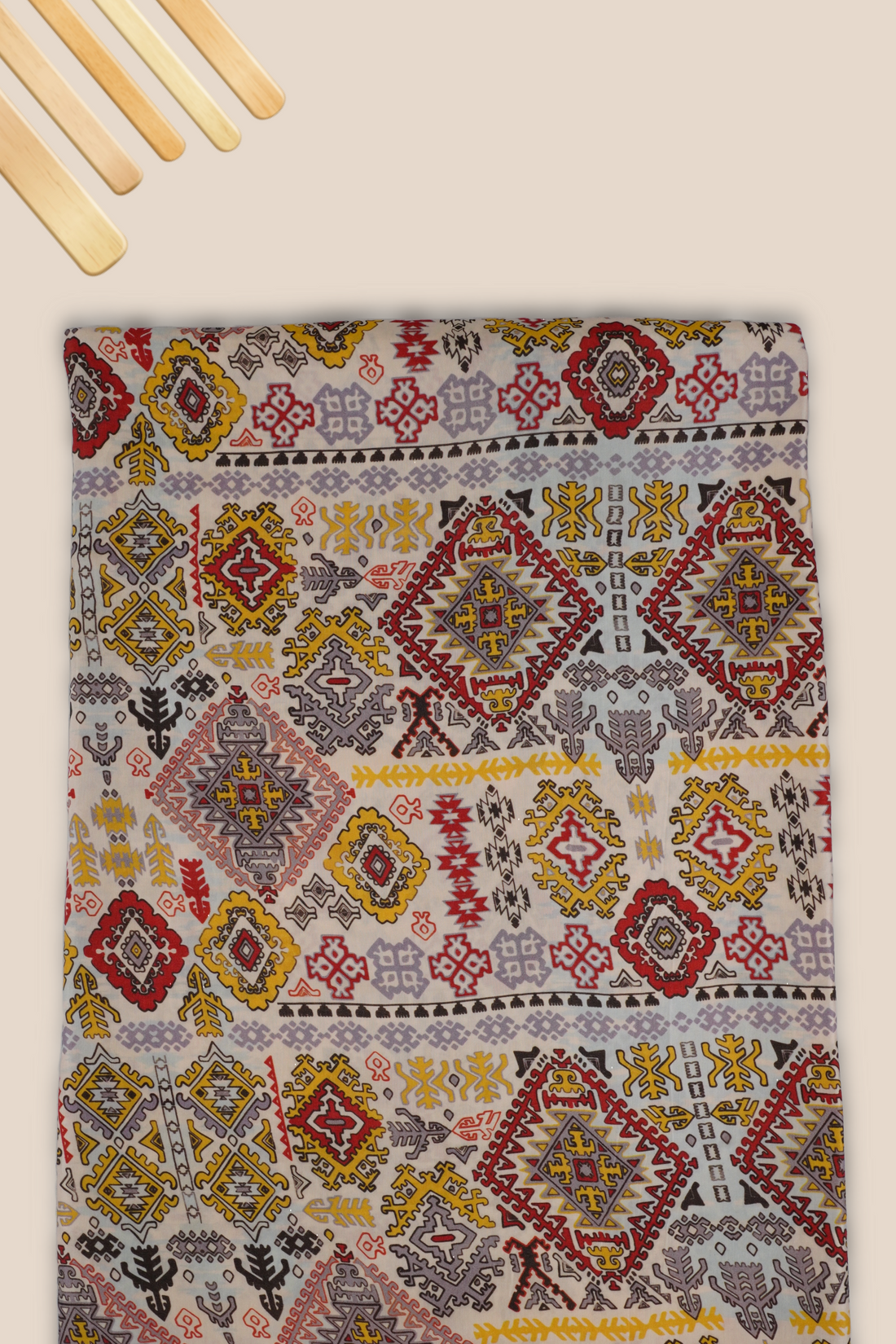 Pure Modal Satin Rapid Printed Fabric
